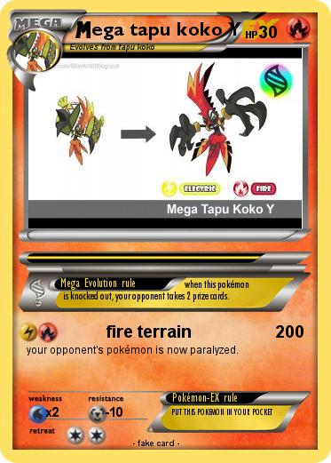 Pokemon ega tapu koko Y