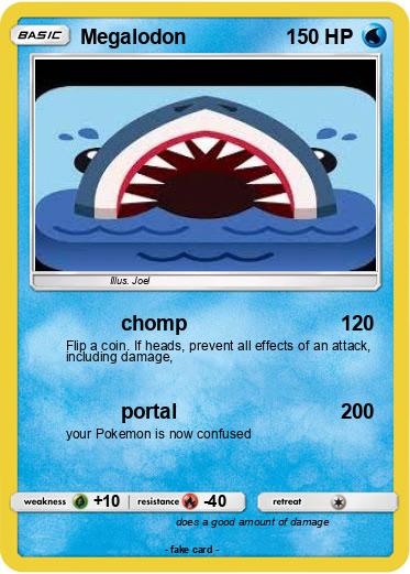 Pokemon Megalodon