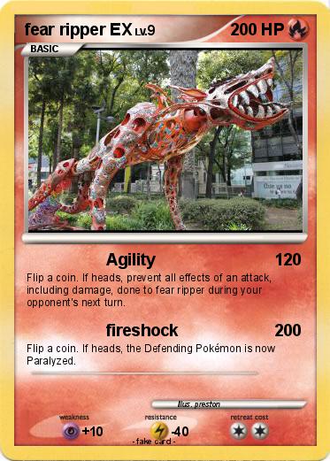 Pokemon fear ripper EX