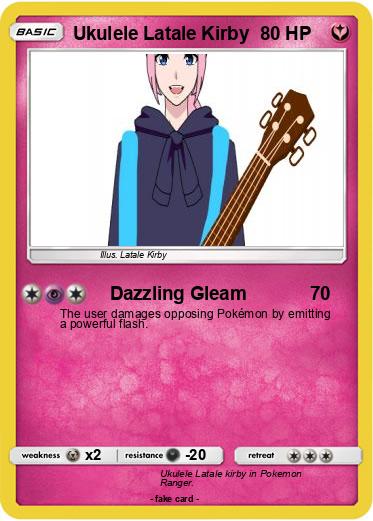 Pokemon Ukulele Latale Kirby