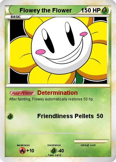 Pokemon Flowey the Flower