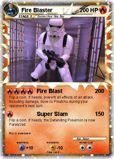 Pokemon Fire Blaster