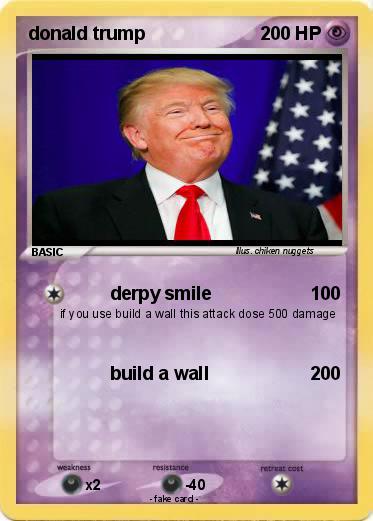 Pokemon donald trump