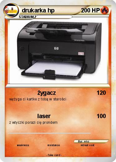 Pokemon drukarka hp