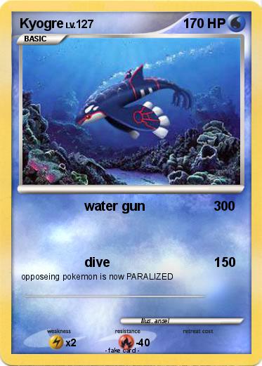 Pokemon Kyogre