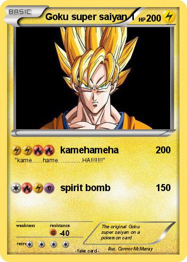 Pokemon Goku super saiyan 1