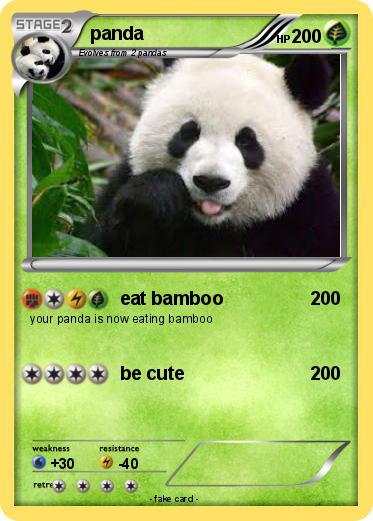 Pokemon panda