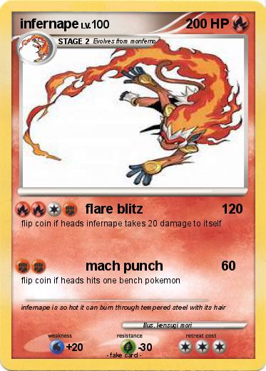 Pokemon infernape