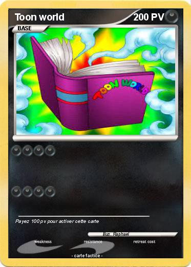 Pokemon Toon world