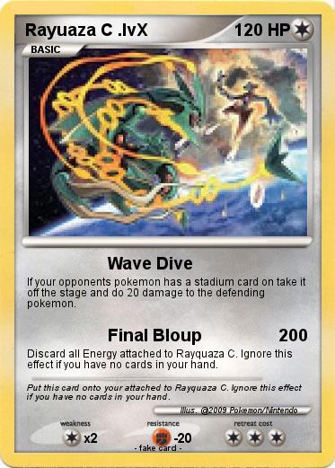 Pokemon Rayuaza C .lvX