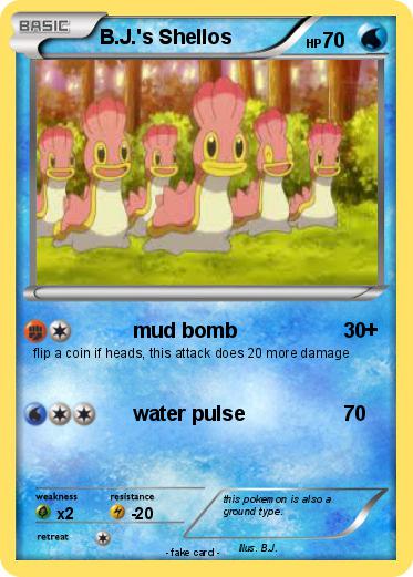 Pokemon B.J.'s Shellos