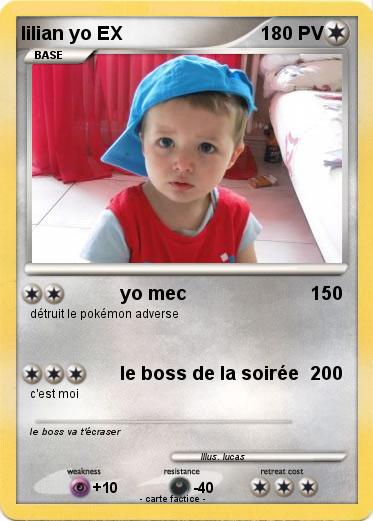Pokemon lilian yo EX