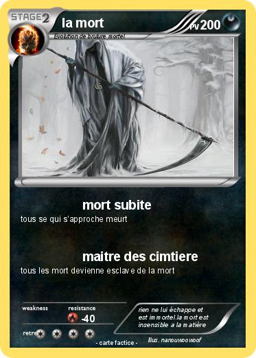 Pokemon la mort