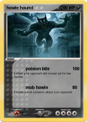 Pokemon howle hound