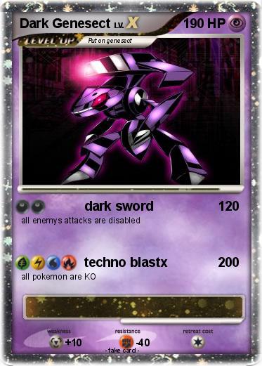 Pokemon Dark Genesect