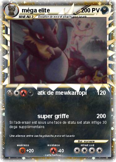 Pokemon méga elite
