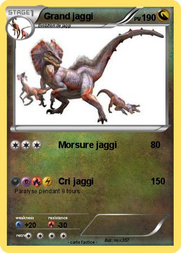 Pokemon Grand jaggi