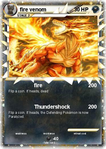 Pokemon fire venom