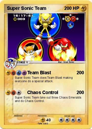 Pokemon Super Sonic Team