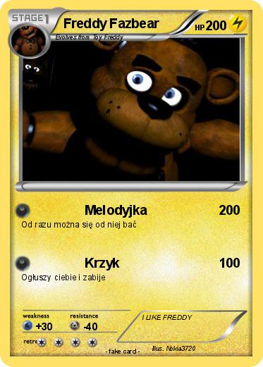 Pokemon Freddy Fazbear
