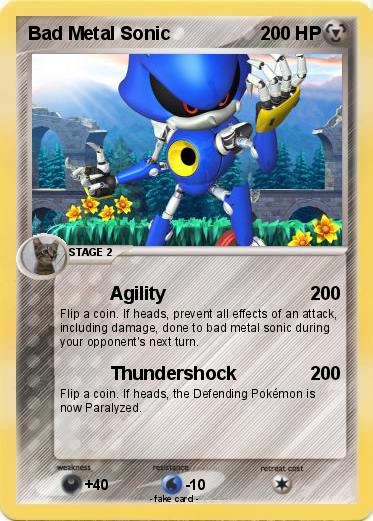 Pokemon Bad Metal Sonic