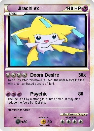 Pokemon Jirachi ex