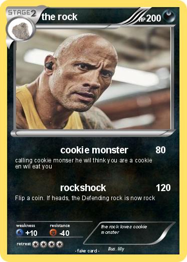 Pokemon the rock