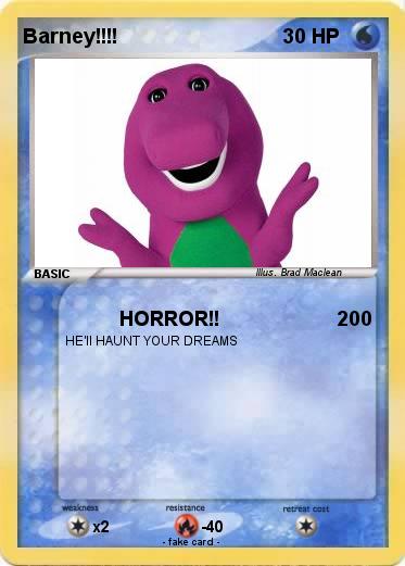Pokemon Barney!!!!