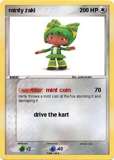 Pokemon minty zaki