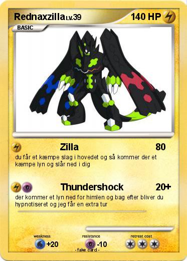 Pokemon Rednaxzilla