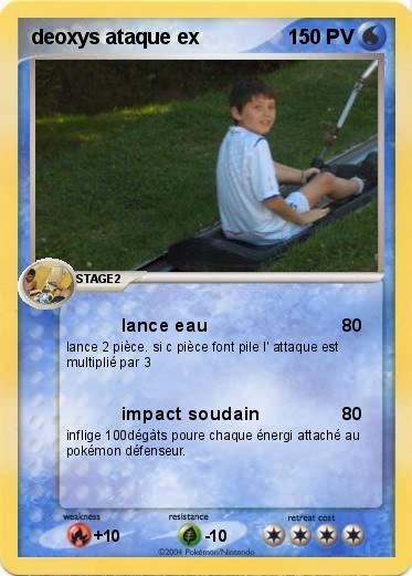 Pokemon deoxys ataque ex