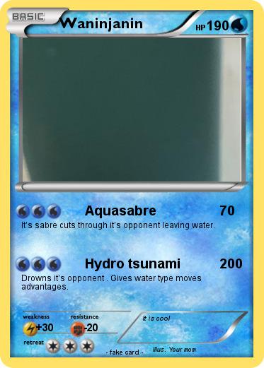 Pokemon Waninjanin
