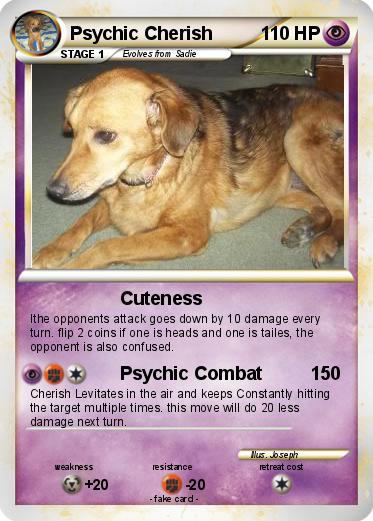 Pokemon Psychic Cherish