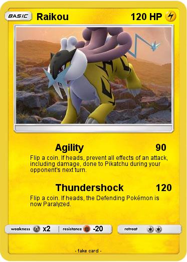 Pokemon Raikou