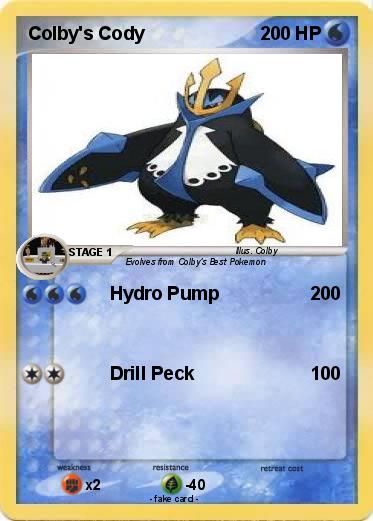 Pokemon Colby's Cody
