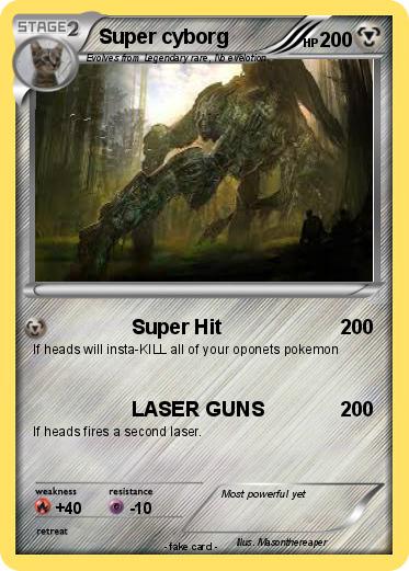 Pokemon Super cyborg