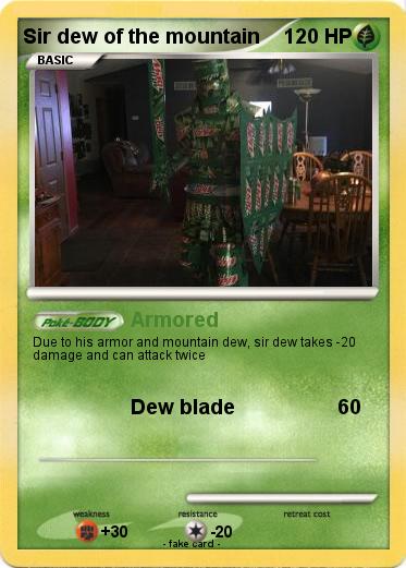 Pokemon Sir dew of the mountain