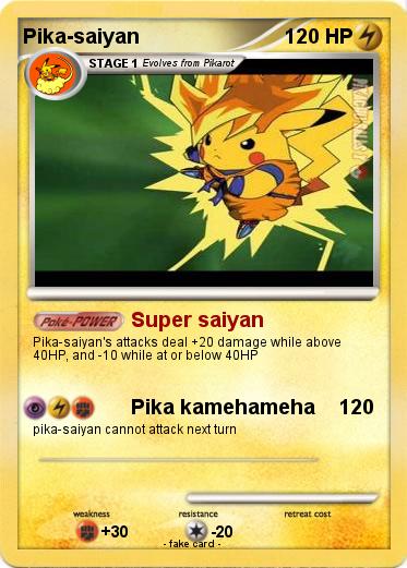 Pokemon Pika-saiyan