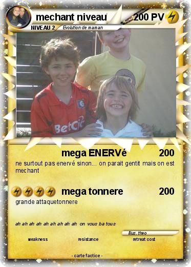 Pokemon mechant niveau