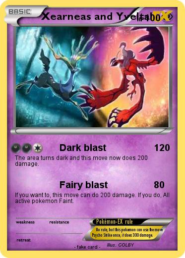 Pokemon Xearneas and Yveltal
