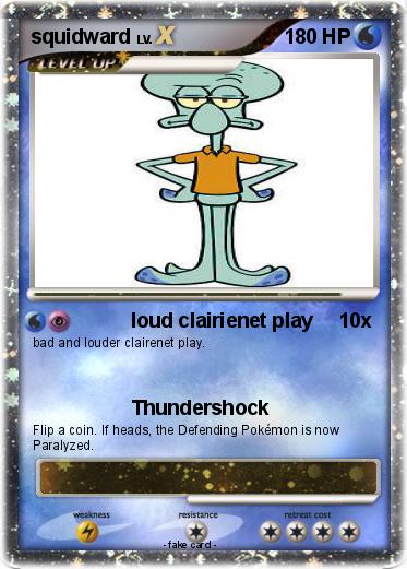Pokemon squidward