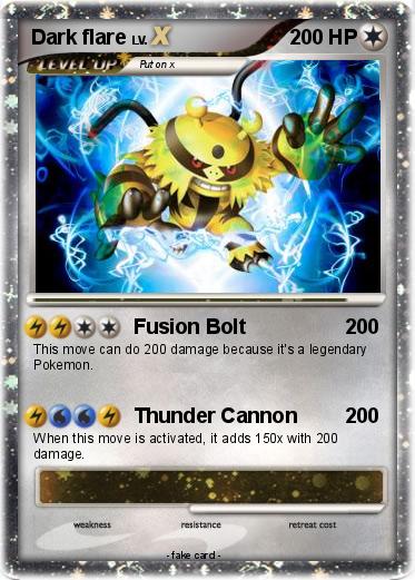 Pokemon Dark flare