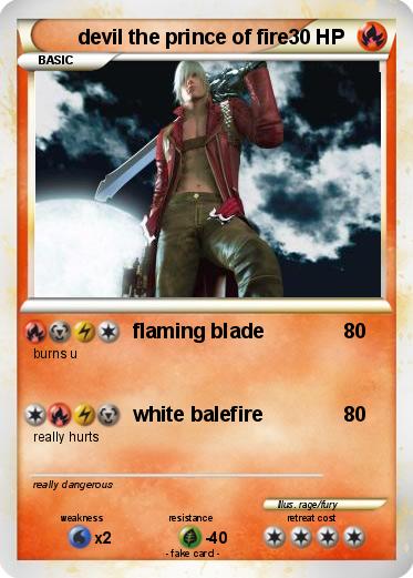 Pokemon devil the prince of fire