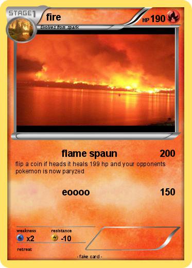 Pokemon fire