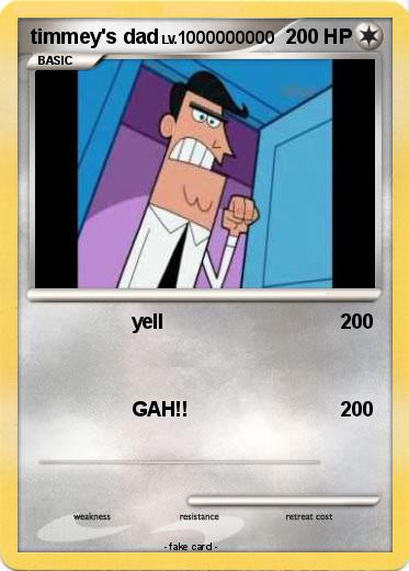 Pokemon timmey's dad