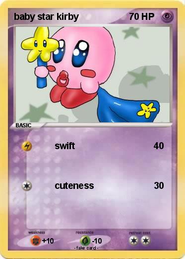Pokemon baby star kirby
