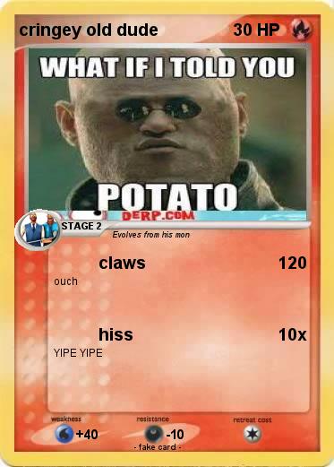 Pokemon cringey old dude