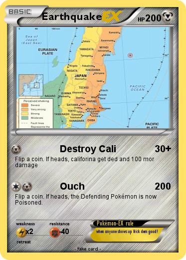 Pokemon Earthquake