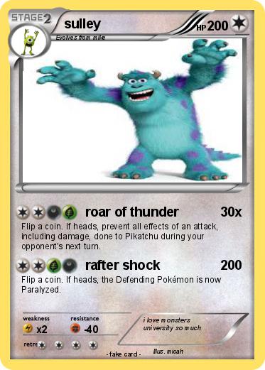 Pokemon sulley