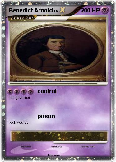 Pokemon Benedict Arnold